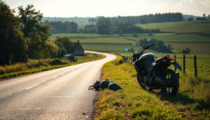 kfz bewertung bei motorradunfall in frankreich