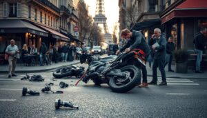 motorrad unfall gutachtenerstellung paris